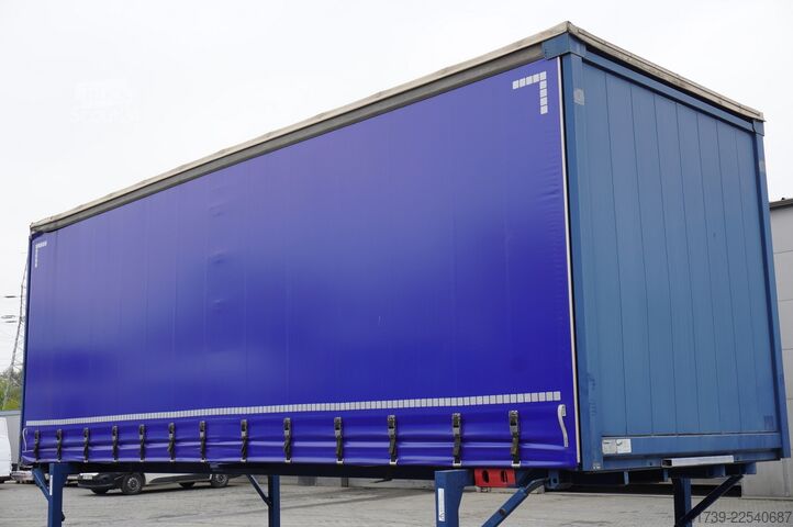 Plane Krone curtainsider / BDF / 18 EPAL / new tarpa
