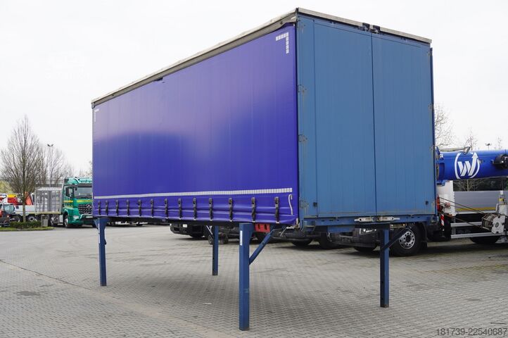 Plane Krone curtainsider / BDF / 18 EPAL / new tarpa