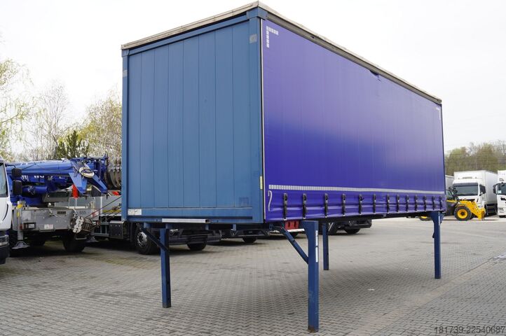 Plane Krone curtainsider / BDF / 18 EPAL / new tarpa