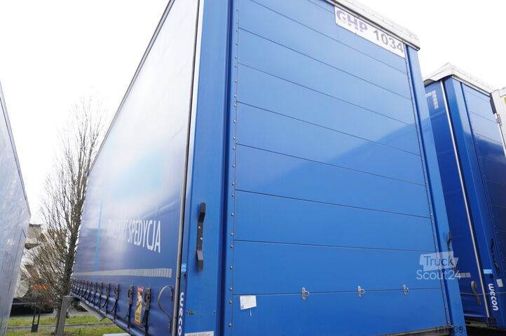 Planenaufbau Wecon 19 EPAL curtainsider superstructrure