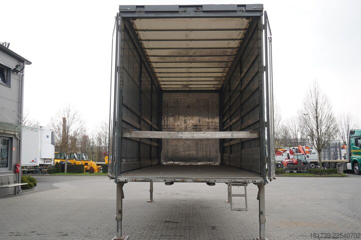 Aufbau mit Plane Gniotpol curtainsider / BDF / 19 EPAL