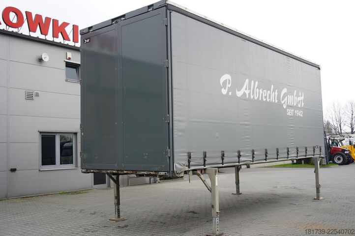 Aufbau mit Plane Gniotpol curtainsider / BDF / 19 EPAL