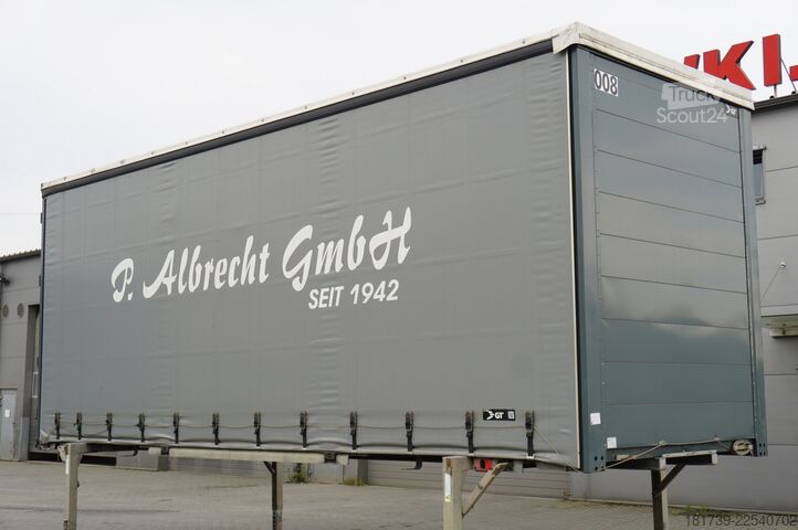 Aufbau mit Plane Gniotpol curtainsider / BDF / 19 EPAL