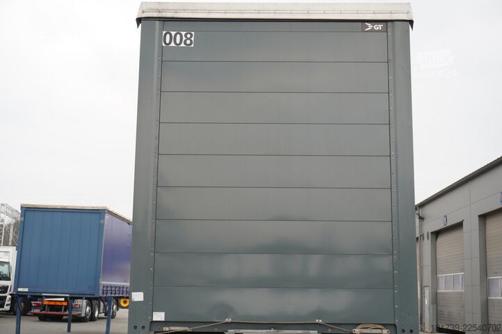 Aufbau mit Plane Gniotpol curtainsider / BDF / 19 EPAL