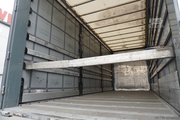 Aufbau mit Plane Gniotpol curtainsider / BDF / 19 EPAL