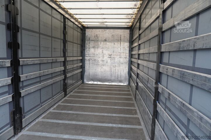 Aufbau mit Plane Gniotpol curtainsider / BDF / 19 EPAL