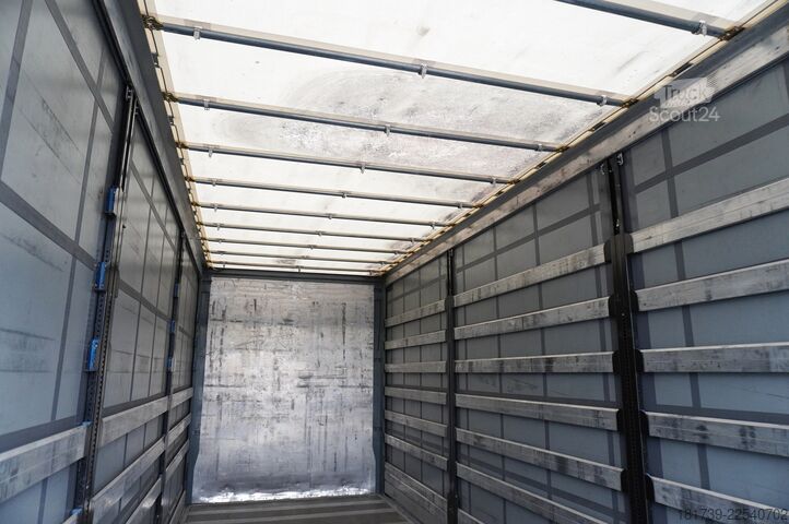 Aufbau mit Plane Gniotpol curtainsider / BDF / 19 EPAL