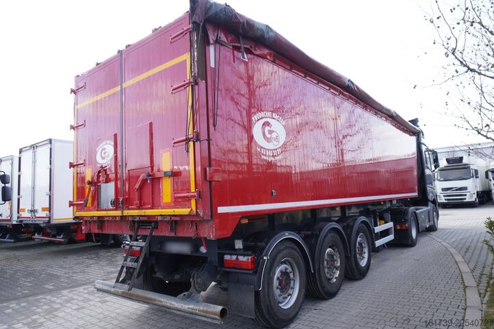 Tiptrailer GRAS GS 35.5t tipper semi-trailer / 48 m3