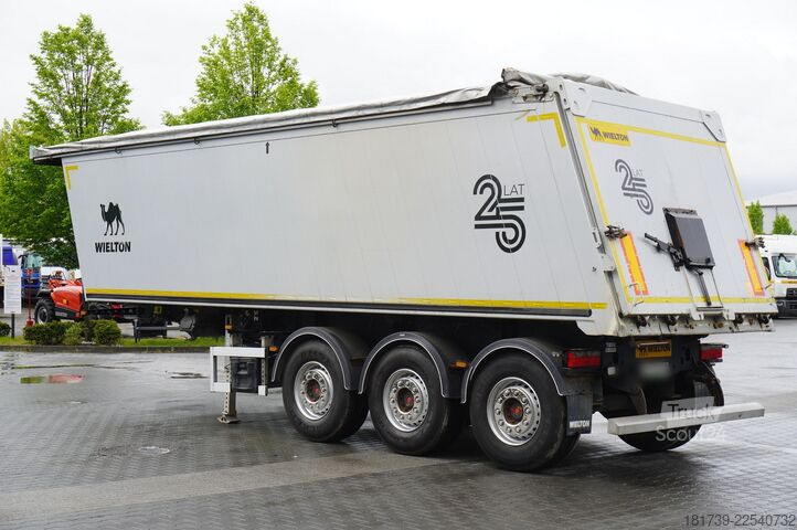 Tiptrailer Wielton NW-3 / weight 6.2 t / cap 38m3/ 50 units
