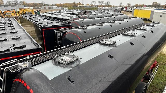 Tiptrailer KEMPF SKM AK unloader 4 chambers with lower ch
