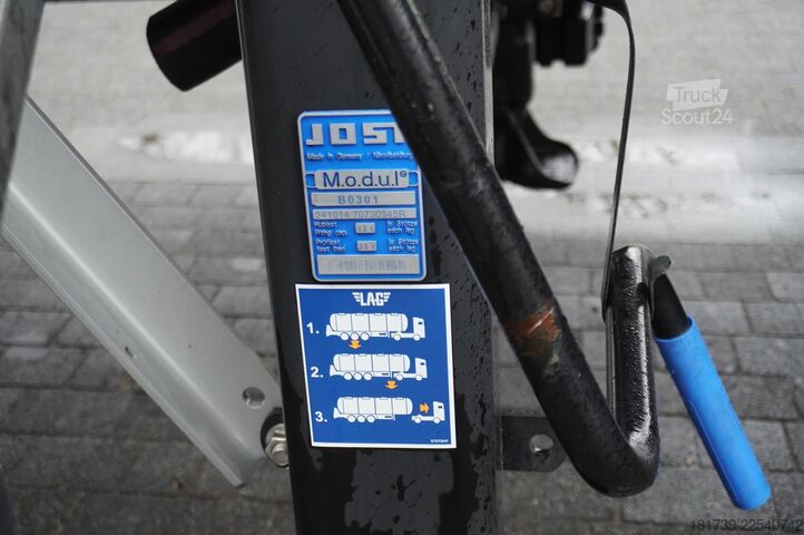 Sættevogn til farligt gods Lag O-3-ST L4BH bitumen semi-trailer / ADR