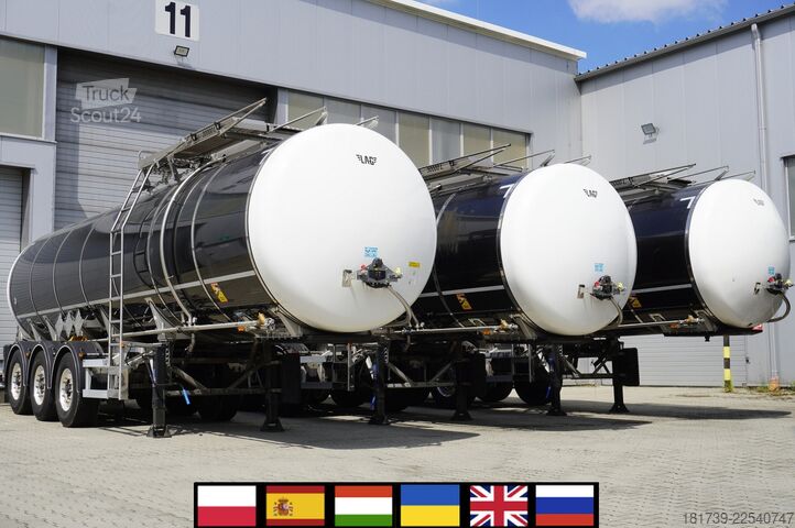 Bituminøs sættevogn Lag O-3-ST L4BH bitumen semi-trailer / ADR