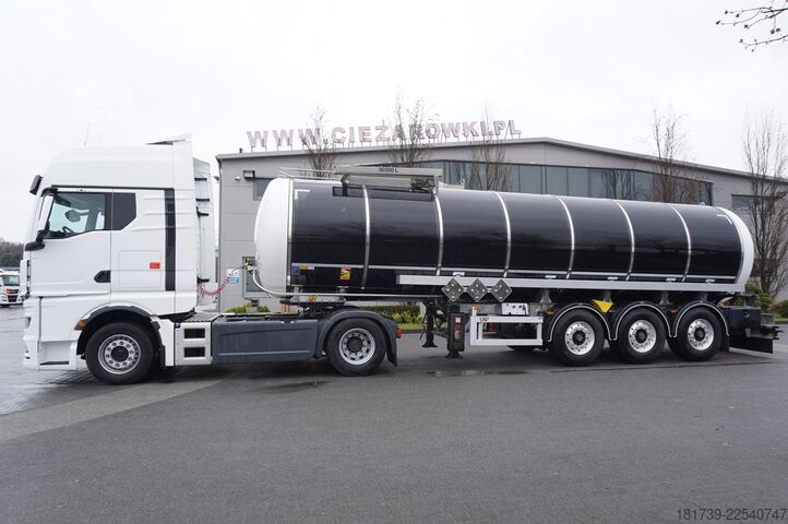 Bituminøs sættevogn Lag O-3-ST L4BH bitumen semi-trailer / ADR