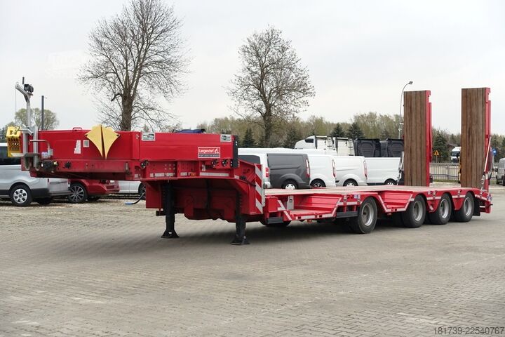 Tieflader-Sattelauflieger LANGENDORF low-bed semi-trailer / 2024 / 46 t load