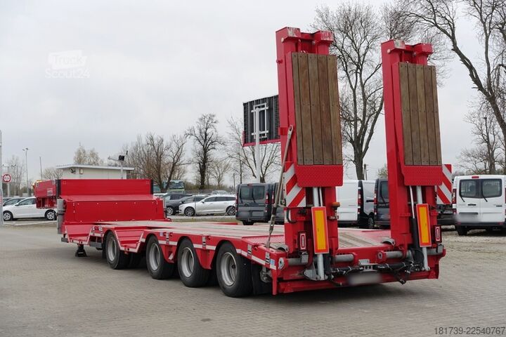 Tieflader-Sattelauflieger LANGENDORF low-bed semi-trailer / 2024 / 46 t load