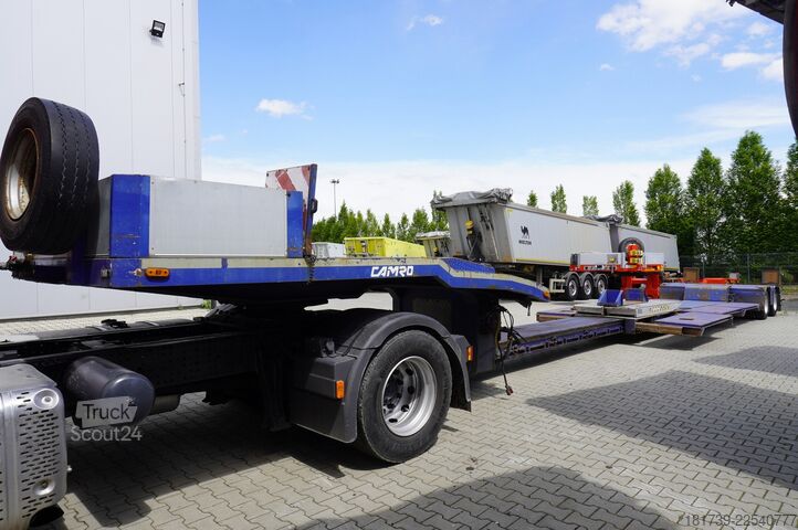 Niskopodna platforma CAMRO CN 26.20B low-bed semi-trailer/ Tiefbett