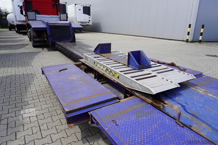Niskopodna platforma CAMRO CN 26.20B low-bed semi-trailer/ Tiefbett