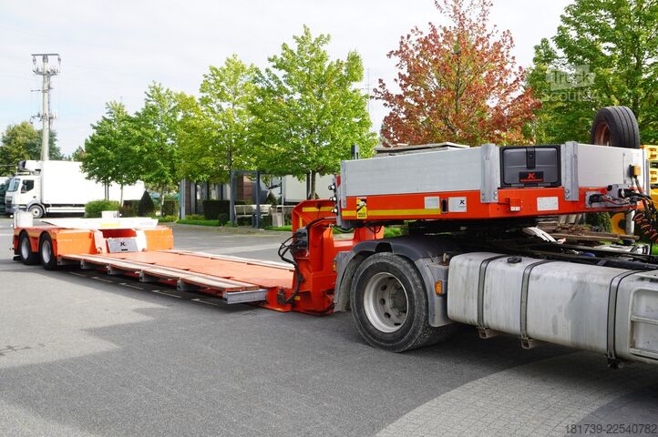 Niskopodna platforma Kässbohrer LB2 TIEF-BETT low loader semi-trailer /