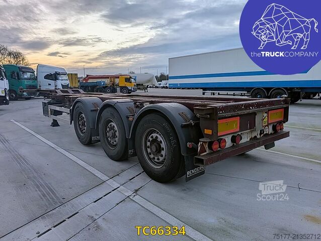 Transport af containere Renders 