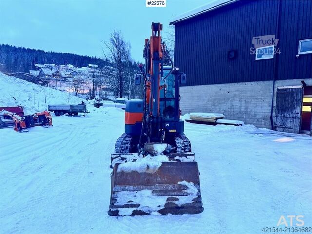 Minikotró Doosan DX50Z-7 mini excavator – 3 buckets – swing boom –
