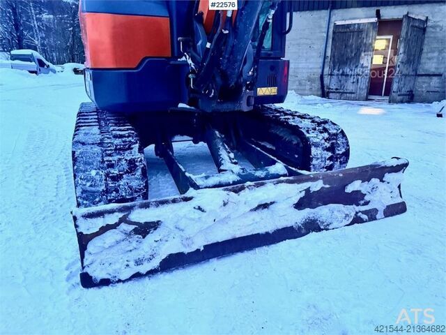 Mini ekskavatör Doosan DX50Z-7 mini excavator – 3 buckets – swing boom –