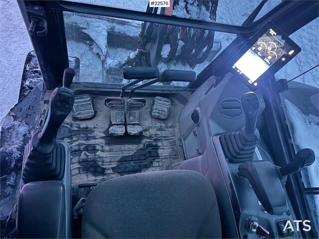 Mini ekskavatör Doosan DX50Z-7 mini excavator – 3 buckets – swing boom –