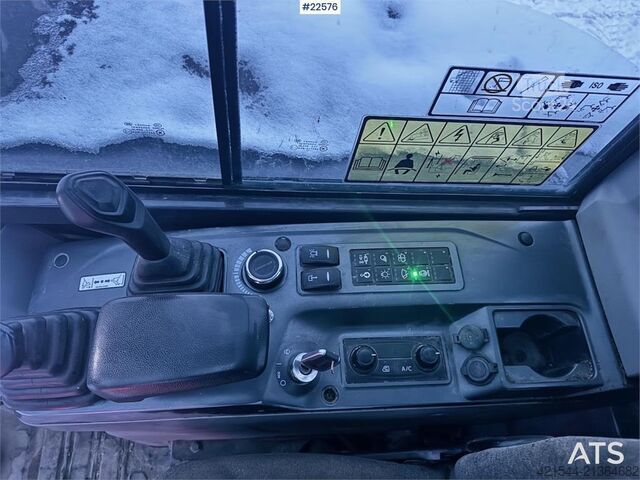 Mini ekskavatör Doosan DX50Z-7 mini excavator – 3 buckets – swing boom –
