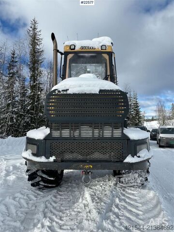 Aratógép Ponsse Ergo Harvester with H7 Head and Ilsbo Brush Cutter