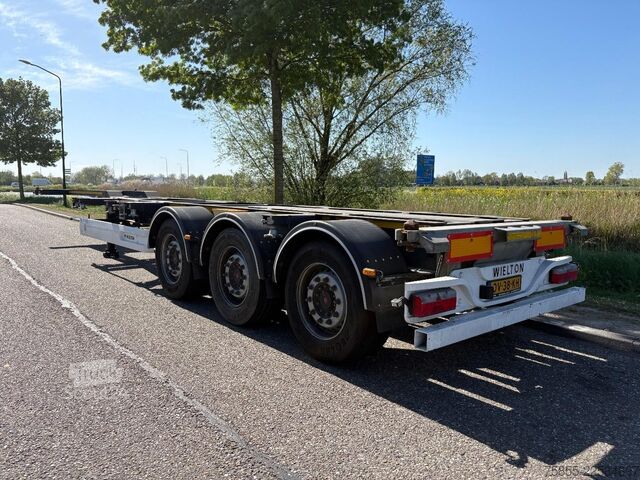 Container transport Wielton NS3P  Multi / Liftaxle / SAF Disc / APK-TÜV 10-26