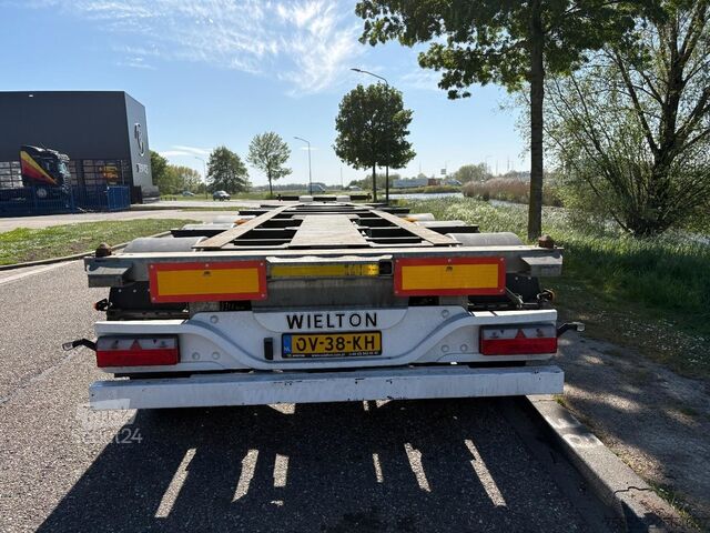 Container transport Wielton NS3P  Multi / Liftaxle / SAF Disc / APK-TÜV 10-26