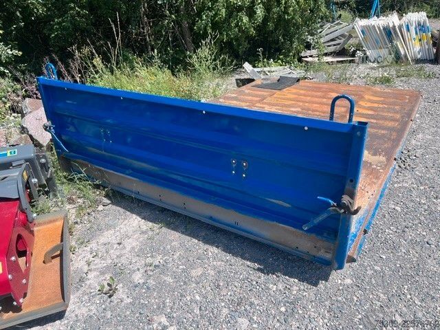 Remolque con caja móvil MEILLER Meiller Kipperboden Plattform 3,80 m Länge