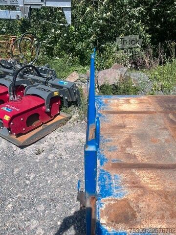 Remolque con caja móvil MEILLER Meiller Kipperboden Plattform 3,80 m Länge