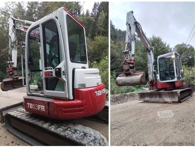 Escavatore cingolato TAKEUCHI TB53FR/POWERTILT/SCHNELLWECHSLER/5TONNEN