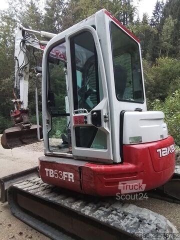 Escavatore cingolato TAKEUCHI TB53FR/POWERTILT/SCHNELLWECHSLER/5TONNEN