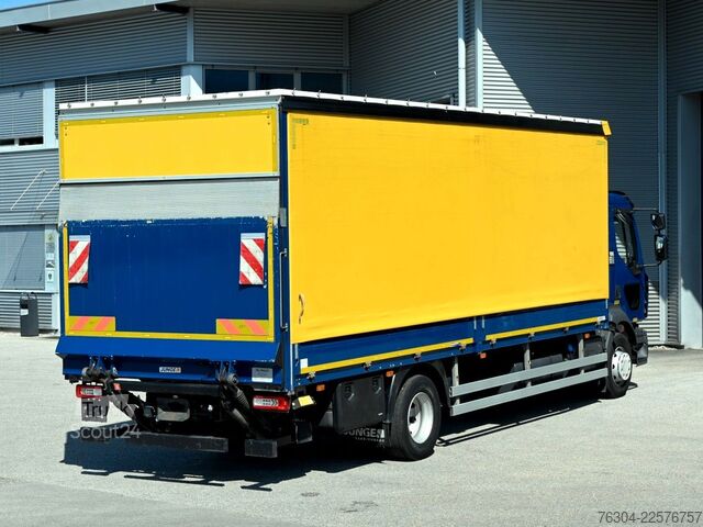 Autocarro con pianale e telone RENAULT D16 280 GlobalCab