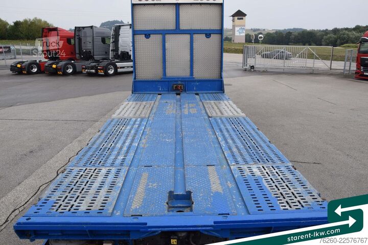 Camion jumbo DAF XF SSC 530 FMS-Aufbau + Hangler Plateuanhänger