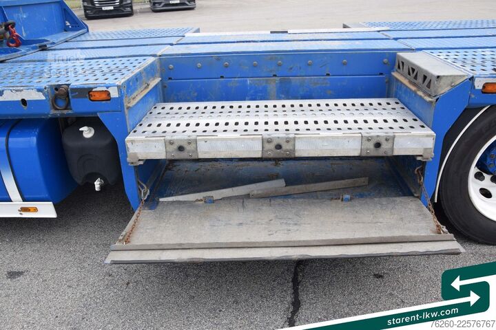 Camion jumbo DAF XF SSC 530 FMS-Aufbau + Hangler Plateuanhänger