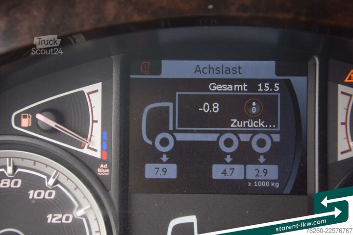 Camion jumbo DAF XF SSC 530 FMS-Aufbau + Hangler Plateuanhänger