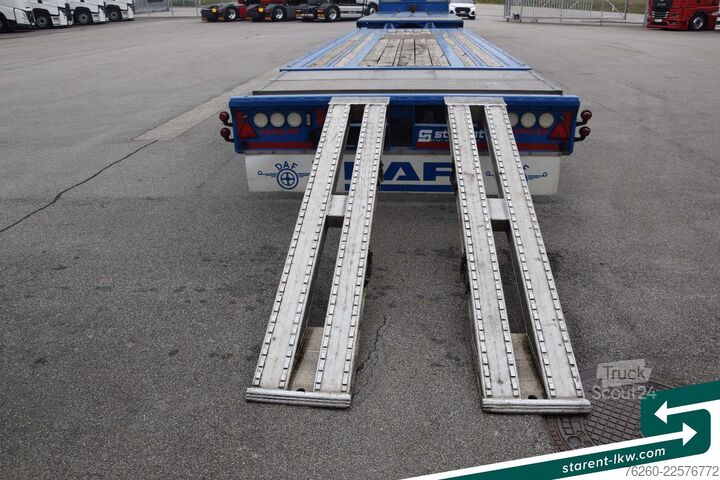 Camion porte-voitures DAF XF SSC 530 FMS-Aufbau + Hangler Plateuanhänger