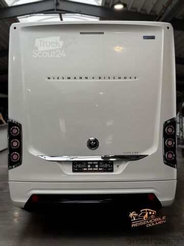 Integreret autocamper NIESMANN+BISCHOFF Arto 85 LE 3.0 Ltr Hubstützen TV  Lithium Solar