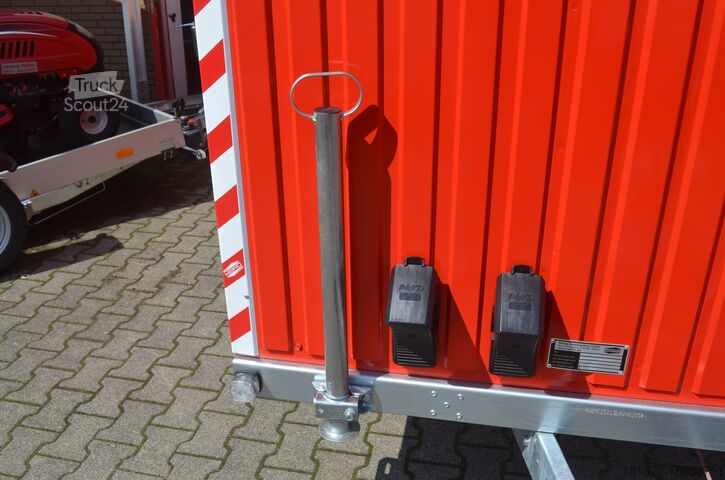 Būvniecības piekabe Weiro 1350 Kg Bauwagen Weiro Heizung Schnelläu