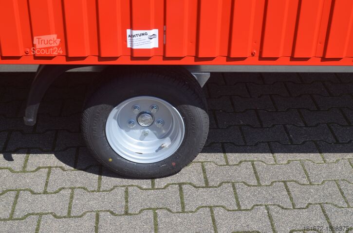 Roulotte de chantier Weiro 1350 Kg Bauwagen Weiro Heizung Schnelläu