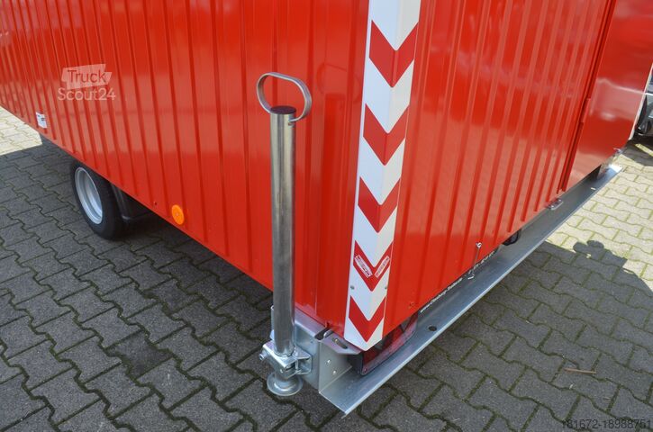 Būvniecības piekabe Weiro 1350 Kg Bauwagen Weiro Heizung Schnelläu