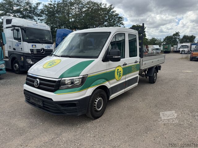 Fourgon pick-up VW Crafter Pritsche 35 lang DoKa FWD