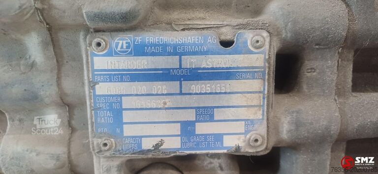 Cutia de viteze Renault Occ versnellingsbak + intarder 12AS2301IT Renault