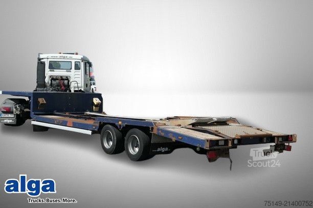 Alçak şasi dorse Tang , 2-Achs, Rampen, SAF, Tiefbett 8,5mtr.