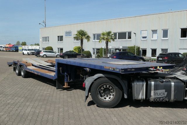 Alçak şasi dorse Tang , 2-Achs, Rampen, SAF, Tiefbett 8,5mtr.