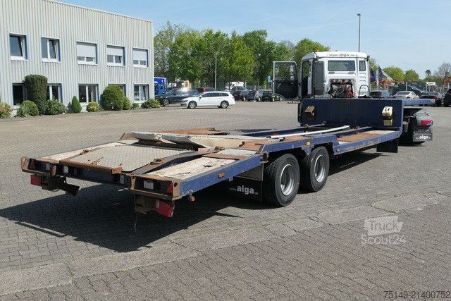 Alçak şasi dorse Tang , 2-Achs, Rampen, SAF, Tiefbett 8,5mtr.