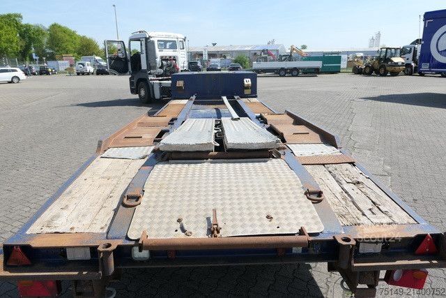 Alçak şasi dorse Tang , 2-Achs, Rampen, SAF, Tiefbett 8,5mtr.