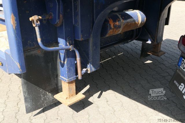 Alçak şasi dorse Tang , 2-Achs, Rampen, SAF, Tiefbett 8,5mtr.